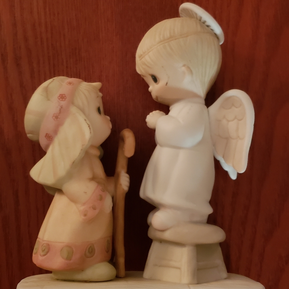Nativity figurines by Jonathan and David